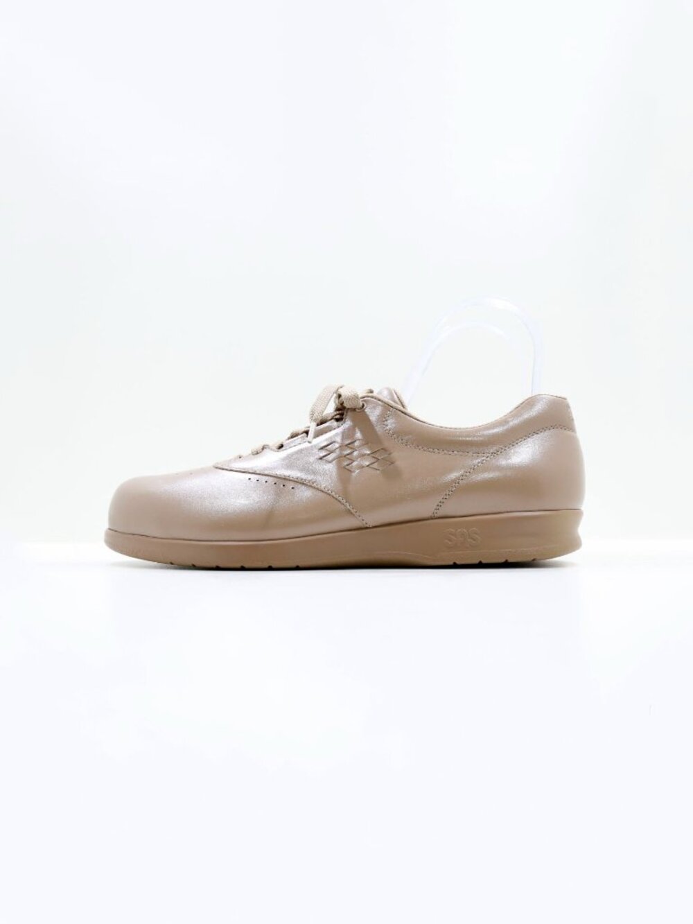 SAS Tripad Free Time Brown Leather Low Top Comfort Sneakers - Women's 11.5 S